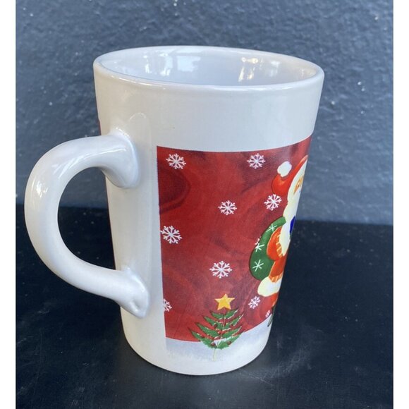 Royal Norfolk Greenbrier Internal Santa Snowman Coffee Tea Cup Mug Christmas - Picture 6 of 8